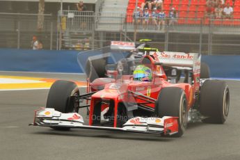 © 2012 Octane Photographic Ltd. European GP Valencia - Friday 22nd June 2012 - F1 Practice 1. Ferrari F2012 - Felipe Massa. Digital Ref : 0367lw1d3419
