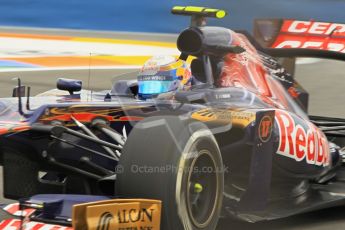 © 2012 Octane Photographic Ltd. European GP Valencia - Friday 22nd June 2012 - F1 Practice 1. Toro Rosso STR7 - Jean-Eric Vergne. Digital Ref : 0367lw1d3430