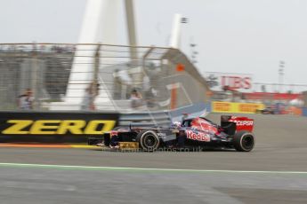 © 2012 Octane Photographic Ltd. European GP Valencia - Friday 22nd June 2012 - F1 Practice 1. Toro Rosso STR7 - Daniel Ricciardo. Digital Ref : 0367lw7d0007