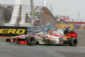 © 2012 Octane Photographic Ltd. European GP Valencia - Friday 22nd June 2012 - F1 Practice 1. HRT F112 - Narain Karthikeyan. Digital Ref : 0367lw7d0025