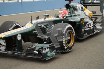 © 2012 Octane Photographic Ltd. European GP Valencia - Friday 22nd June 2012 - F1 Practice 1. Caterham CT01 - Heikki Kovalainen. Digital Ref : 0367lw7d9057