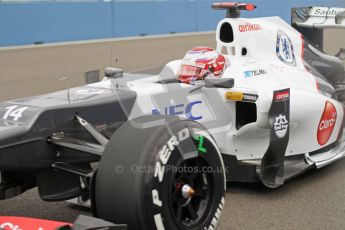 © 2012 Octane Photographic Ltd. European GP Valencia - Friday 22nd June 2012 - F1 Practice 1. Sauber C31 - Kamui Kobayashi. Digital Ref : 0367lw7d9068