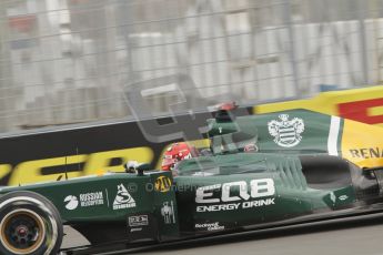 © 2012 Octane Photographic Ltd. European GP Valencia - Friday 22nd June 2012 - F1 Practice 1. Caterham CT01 - Heikki Kovalainen. Digital Ref : 0367lw7d9224
