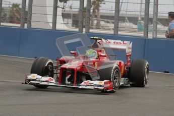 © 2012 Octane Photographic Ltd. European GP Valencia - Friday 22nd June 2012 - F1 Practice 1. Ferrari F2012 - Felipe Massa. Digital Ref : 0367lw7d9298