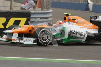 © 2012 Octane Photographic Ltd. European GP Valencia - Friday 22nd June 2012 - F1 Practice 1. Force India VJM05 - Jules Bianchi. Digital Ref : 0367lw7d9423