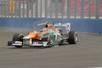 © 2012 Octane Photographic Ltd. European GP Valencia - Friday 22nd June 2012 - F1 Practice 1. Force India VJM05 - Jules Bianchi. Digital Ref : 0367lw7d9507