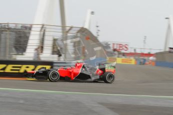 © 2012 Octane Photographic Ltd. European GP Valencia - Friday 22nd June 2012 - F1 Practice 1. Marussia MR01 - Charles Pic. Digital Ref : 0367lw7d9901