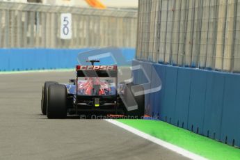 © 2012 Octane Photographic Ltd. European GP Valencia - Friday 22nd June 2012 - F1 Practice 2. Toro Rosso STR7 - Daniel Ricciardo. Digital Ref : 0368lw1d3840