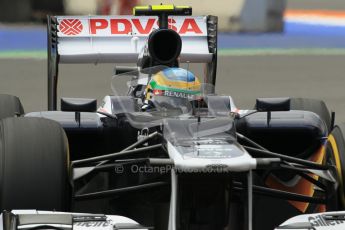 © 2012 Octane Photographic Ltd. European GP Valencia - Friday 22nd June 2012 - F1 Practice 2. Williams FW34 - Bruno Senna. Digital Ref : 0368lw1d4021