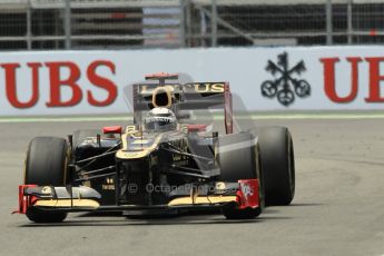 © 2012 Octane Photographic Ltd. European GP Valencia - Friday 22nd June 2012 - F1 Practice 2. Lotus E20 - Kimi Raikkonen. Digital Ref : 0368lw1d4218