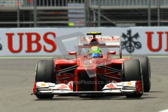 © 2012 Octane Photographic Ltd. European GP Valencia - Friday 22nd June 2012 - F1 Practice 2. Ferrari F2012 - Felipe Massa. Digital Ref : 0368lw1d4281