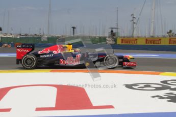 © 2012 Octane Photographic Ltd. European GP Valencia - Friday 22nd June 2012 - F1 Practice 2. Red Bull RB8 - Mark Webber. Digital Ref : 0368lw7d0523
