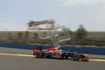 © 2012 Octane Photographic Ltd. European GP Valencia - Friday 22nd June 2012 - F1 Practice 2. Red Bull RB8 - Sebastian Vettel. Digital Ref : 0368lw7d0656