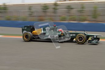 © 2012 Octane Photographic Ltd. European GP Valencia - Friday 22nd June 2012 - F1 Practice 2. Caterham CT01 - Heikki Kovalainen. Digital Ref : 0368lw7d0722