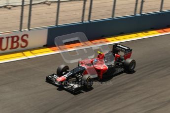 © 2012 Octane Photographic Ltd. European GP Valencia - Sunday 24th June 2012 - F1 Race. Marussia MR01 - Charles Pic. Digital Ref : 0374lw1d7119