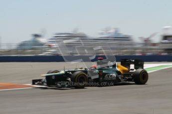 © 2012 Octane Photographic Ltd. European GP Valencia - Sunday 24th June 2012 - F1 Race. Caterham CT01 - Heikki Kovalainen. Digital Ref : 0374lw7d2865