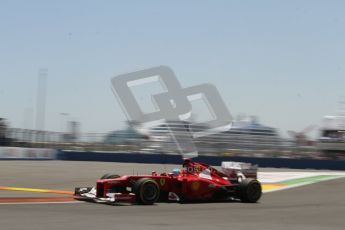 © 2012 Octane Photographic Ltd. European GP Valencia - Sunday 24th June 2012 - F1 Race. Ferrari F2012 - Fernando Alonso. Digital Ref : 0374lw7d2894