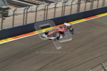 © 2012 Octane Photographic Ltd. European GP Valencia - Sunday 24th June 2012 - F1 Race. Ferrari F2012 - Felipe Massa grabs the front left under braking. Digital Ref : 0374lw7d3131