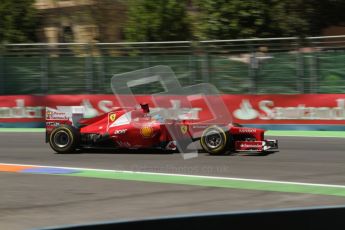 © 2012 Octane Photographic Ltd. European GP Valencia - Sunday 24th June 2012 - F1 Race. Ferrari F2012 - Fernando Alonso. Digital Ref : 0374lw7d3252