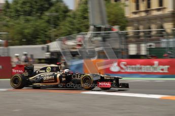 © 2012 Octane Photographic Ltd. European GP Valencia - Sunday 24th June 2012 - F1 Race. Lotus E20 - Kimi Raikkonen. Digital Ref : 0374lw7d3259