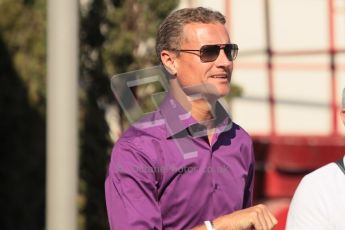 © 2012 Octane Photographic Ltd. European GP Valencia - Sunday 24th June 2012 - F1 Paddock. David Coulthard - BBC TV. Digital Ref : 0373lw1d5923