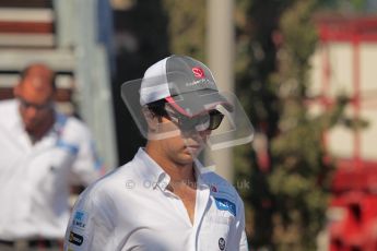 © 2012 Octane Photographic Ltd. European GP Valencia - Sunday 24th June 2012 - F1 Paddock. Sauber - Sergio Perez. Digital Ref : 0373lw1d5962