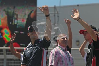 © 2012 Octane Photographic Ltd. European GP Valencia - Sunday 24th June 2012 - F1 Drivers Parade. Digital Ref : 0373lw1d6729