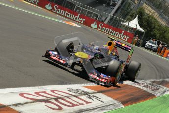 © 2012 Octane Photographic Ltd. European GP Valencia - Saturday 23rd June 2012 - F1 Qualifying. Red Bull RB8 - Mark Webber. Digital Ref : 0370lw1d5021