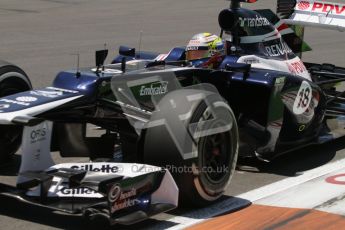 © 2012 Octane Photographic Ltd. European GP Valencia - Saturday 23rd June 2012 - F1 Qualifying. Williams FW34 - Pastor Maldonado. Digital Ref : 0370lw7d1691