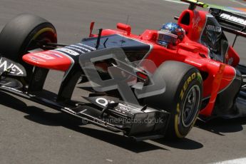 © 2012 Octane Photographic Ltd. European GP Valencia - Saturday 23rd June 2012 - F1 Qualifying. Marussia MR01 - Charles Pic. Digital Ref : 0370lw7d1695