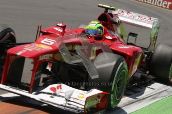 © 2012 Octane Photographic Ltd. European GP Valencia - Saturday 23rd June 2012 - F1 Qualifying. Ferrari F2012 - Felipe Massa. Digital Ref : 0370lw7d1719