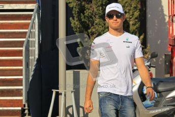 © 2012 Octane Photographic Ltd. European GP Valencia - Saturday 23rd June 2012 - F1 Practice 3. Mercedes W03 - Nico Rosberg. Digital Ref : 0371lw1d4345
