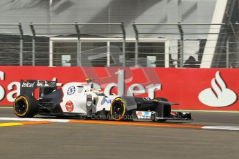 © 2012 Octane Photographic Ltd. European GP Valencia - Saturday 23rd June 2012 - F1 Practice 3. Sauber C31 - Sergio Perez. Digital Ref : 0371lw1d4623