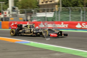 © 2012 Octane Photographic Ltd. European GP Valencia - Saturday 23rd June 2012 - F1 Practice 3. Lotus E20 - Kimi Raikkonen. Digital Ref : 0371lw1d4706