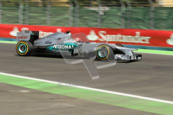 © 2012 Octane Photographic Ltd. European GP Valencia - Saturday 23rd June 2012 - F1 Practice 3. Mercedes W03 - Michael Schumacher. Digital Ref : 0371lw1d4810