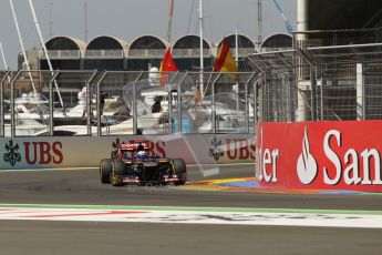 © 2012 Octane Photographic Ltd. European GP Valencia - Saturday 23rd June 2012 - F1 Practice 3. Toro Rosso STR7 - Daniel Ricciardo. Digital Ref : 0371lw1d4880