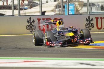 © 2012 Octane Photographic Ltd. European GP Valencia - Saturday 23rd June 2012 - F1 Practice 3. Red Bull RB8 - Mark Webber. Digital Ref : 0371lw1d4946
