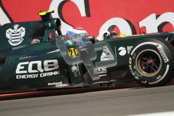 © 2012 Octane Photographic Ltd. European GP Valencia - Saturday 23rd June 2012 - F1 Practice 3. Caterham CT01 - Vitaly Petrov. Digital Ref : 0371lw7d1481