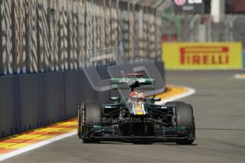 © 2012 Octane Photographic Ltd. European GP Valencia - Saturday 23rd June 2012 - F1 Practice 3. Caterham CT01 - Heikki Kovalainen. Digital Ref : 0371lw7d1545