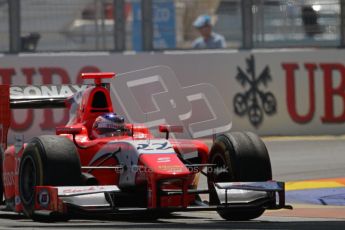 © 2012 Octane Photographic Ltd. European GP Valencia - Saturday 23rd June 2012 - GP2 Race 1 - Arden International - Simon Trummer. Digital Ref : 0372lw7d1941