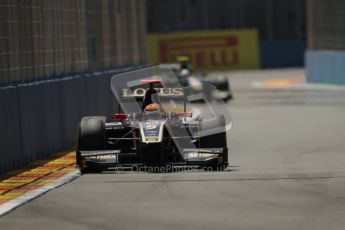 © 2012 Octane Photographic Ltd. European GP Valencia - Saturday 23rd June 2012 - GP2 Race 1 - Lotus GP - James Calado. Digital Ref : 0372lw7d2198