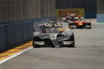 © 2012 Octane Photographic Ltd. European GP Valencia - Saturday 23rd June 2012 - GP2 Race 1 - Lotus GP - Esteban Gutierrez. Digital Ref : 0372lw7d2210
