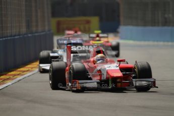 © 2012 Octane Photographic Ltd. European GP Valencia - Saturday 23rd June 2012 - GP2 Race 1 - Arden International - Luiz Razia. Digital Ref : 0372lw7d2236