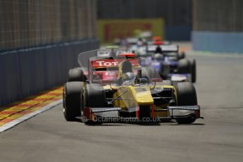 © 2012 Octane Photographic Ltd. European GP Valencia - Saturday 23rd June 2012 - GP2 Race 1 - Dams - Davide Valsecchi. Digital Ref : 0372lw7d2266