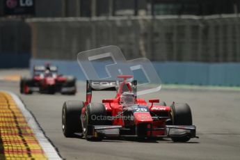 © 2012 Octane Photographic Ltd. European GP Valencia - Saturday 23rd June 2012 - GP2 Race 1 - Carlin - Max Chilton. Digital Ref : 0372lw7d2398