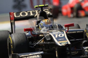 © 2012 Octane Photographic Ltd. European GP Valencia - Saturday 23rd June 2012 - GP2 Race 1 - Lotus GP - Esteban Gutierrez. Digital Ref : 0372lw7d2593