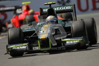 © 2012 Octane Photographic Ltd. European GP Valencia - Saturday 23rd June 2012 - GP2 Race 1 - Caterham Racing - Giedo van der Garde. Digital Ref : 0372lw7d2607