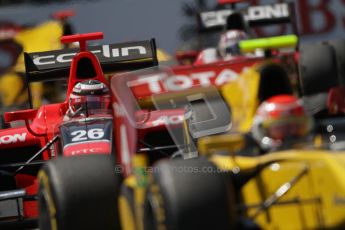 © 2012 Octane Photographic Ltd. European GP Valencia - Saturday 23rd June 2012 - GP2 Race 1 - Carlin - Max Chilton chasing Felipe Nasr. Digital Ref : 0372lw7d2626