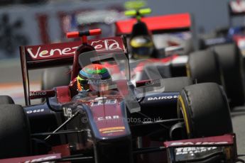 © 2012 Octane Photographic Ltd. European GP Valencia - Saturday 23rd June 2012 - GP2 Race 1 - Venezuela GP Lazarus - Fabrizio Crestani. Digital Ref : 0372lw7d2655