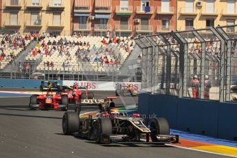 © 2012 Octane Photographic Ltd. European GP Valencia - Sunday 24th June 2012 - GP2 Race 2 - Lotus GP - James Calado. Digital Ref : 0375lw1d6117